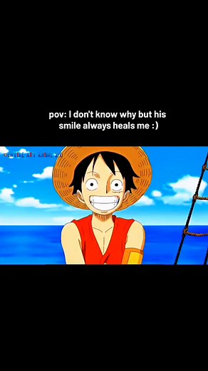 Luffy's smile 😊☺️ . . #reelsfypシ #animereels #anime #onepiece #onepieceanime #luffy #luffyonepiece @topfans entire art anime 2.0 | entire art anime 2.0