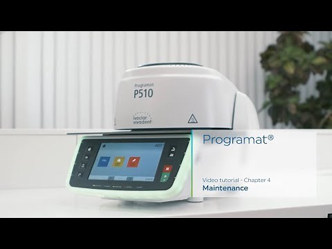 Programat - Chapter 4: Maintenance | EN | Ivoclar