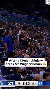Standing ovation for Mo Wagner! First game since his ACL injury in December 2024 👏🫡 | BasketNews.com