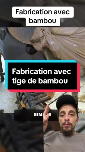 #fabrication_avec_tige_de_bambou #fabrication #bombou #china #industrie