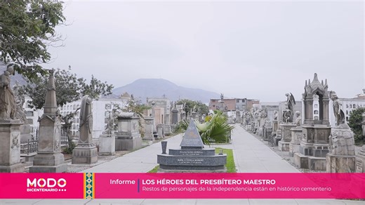 El Museo Cementerio Presbítero Matías Maestro es considerado por la UNESCO como uno de los cementerios más bellos de Latinoamérica y fue reconocido como Patrimonio Cultural de la Nación 🙌. Aquí se encuentran enterrados muchos personajes importantes de nuestra historia y algunos de ellos vinculados con nuestra independencia. Uno de ellos es Felipe Santiago Salaverry, el presidente más joven del Perú. Conoce más de este y otros personajes en la nota de #ModoBicentenario. 👇 #NotaPeriodística #Bic