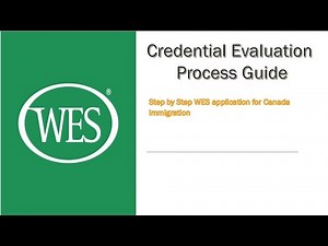 How to create WES account | #eca #WESCANADA #canadapr (step by step process for WES)