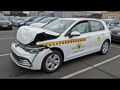 2025 Volkswagen Golf Crash Test - Reassessment After Safety Updates
