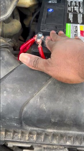 Newly installed battery cable on 2008 Ford edge
