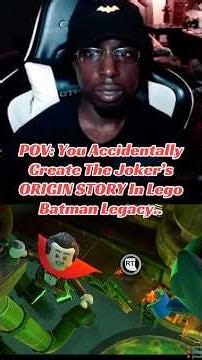 POV: You Accidentally Create The Joker’s ORIGIN STORY In Lego Batman Legacy..