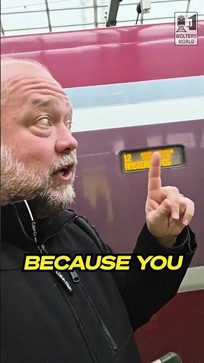 Look for your wagon number before you get on the train! #traintravel