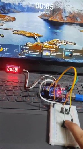 Arduino Stopwatch with Start, Pause & Reset | TM1637 7-Segment Display Project