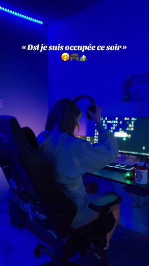 Rien de mieux que les soirées gaming 🤭🎮🏔️#setupgamer