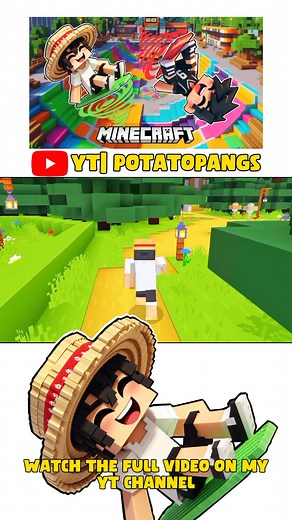 We Found a FLOATING HOVERBOARD In Minecraft! #minecraft #minecraftpe #minecraftph #minecraftphilippines #minecrafttagalog #minecrafttagalogph #minecraftmods #skateboard #minecraftroleplay #animation #minecraftaddon #funny #minecraftfunny #potatopangs #fyp #fy #fypシ #foryou #foryoupage #foryour #foryourpage