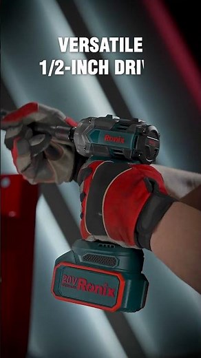 Ronix 8673 | Strong 20V Brushless Impact Wrench with 500 N·m Torque 🔧⚡