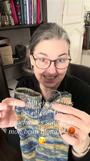 Mon défi chaussettes 🧦!🧶😘