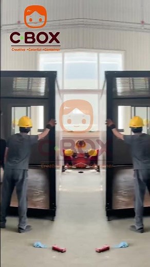 Blace Frame Expandable Container House