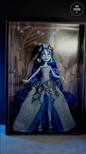 Monster High Emily Corpse Bride Skullector Quick Unboxing #shorts