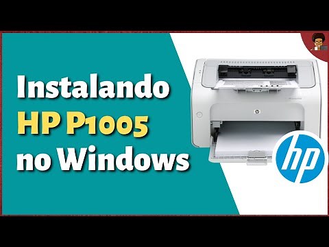 Como baixar e instalar o driver da impressora HP LaserJet P1005 no Windows 7, 8 ou 10