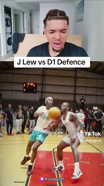 J Lew vs D1 Defence: Basketball Skills Showdown
