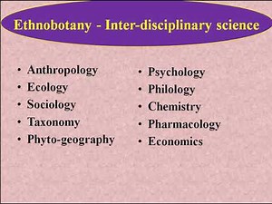 Introduction to Ethnobotany - B.Sc. II Year