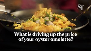 14K views · 125 reactions | Is it the oyster, the oil or the eggs? Find out what exactly is driving up the price of your favourite orh luak (oyster omelette). https://str.sg/wBgg | The Straits Times | Facebook