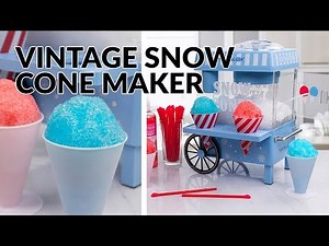 SCM525BL | Vintage Snow Cone Maker