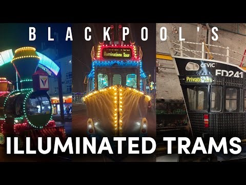 Blackpool's Illuminated Trams