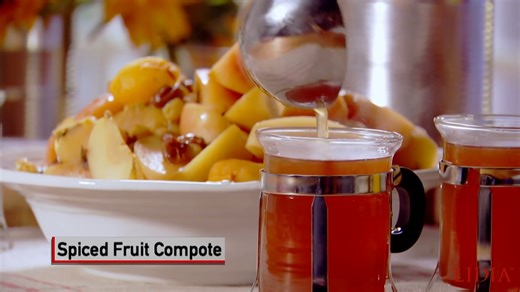 24K views · 562 reactions | Sunday afternoon, a great time to relax with a warm, spicy drink. And don’t throw away the fruit used in the compote. It makes a wonderful breakfast with oatmeal or plain yogurt. Buon Gusto! #LidiasRecipes #LidiasItaly #LidiasKitchen #LidiaBastianich #ItalianFood #FromLidiasTableToYours #LidiasSoundtrack https://lidiasitaly.com/recipes/spiced-fruit-compote/ | Lidia Bastianich | Facebook