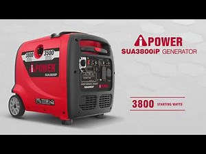 SUA3800iP - A-iPower Inverter Generator With CO Sensor