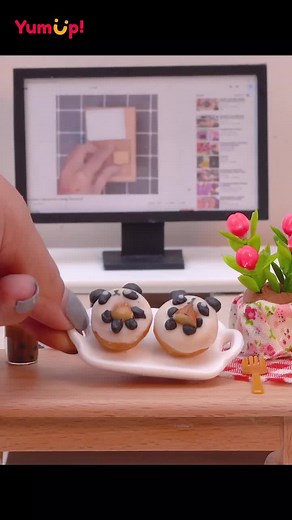 Donuts 🍩 for a week #miniature #mincake #fyp #foryou #learnontiktok