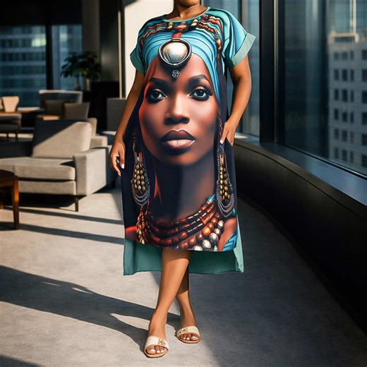 Playful Sleeveless Tunic for Bold Self-Expression