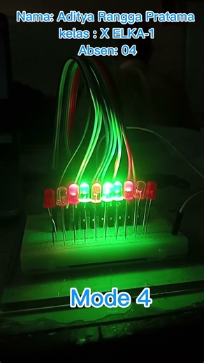 Running LED #arduino #arduinoproject #tutorial #technology #fyp