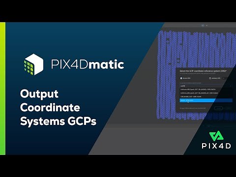 PIX4Dmatic Tutorial 2: Select a vertical coordinate system, geoid, or geoid height in PIX4Dmatic