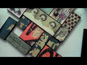 Collage quilts from SCRAPS