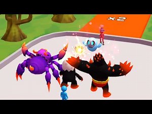 🔥Monster Catch Run Gameplay Walkthrough Levels 8–14 Crazy Capture Challenge (Android,iOS)