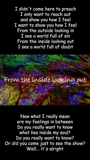 It's Alright (Dark Waters) - Lyrics - Clip 5 - Verse 3