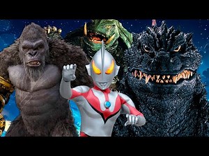 Godzilla, Ultraman, Kong, and Gamera are reinvented in modern anime