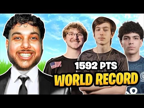 Faxuty Spectates Peterbot Cold & Ritual Get the World Record in FNCS!