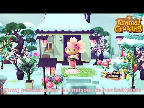 [Tuto] Comment obtenir la personnalisation des maisons de nos habitants + déco #animalcrossing #acnh