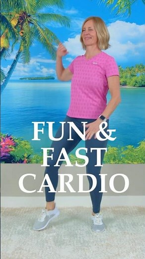 🔥 Fun Fast Cardio Workout for Weight Loss | 4,400 Steps!