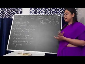 Science lesson plan -1- photosynthesis