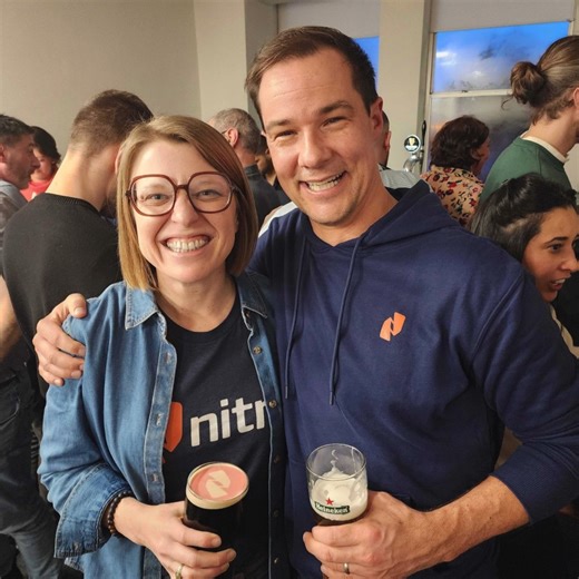 👋 Our marketing, product and engineering Nitronauts had a blast at our recent team off-sites in our Dublin hub. We are excited for all the things to come in this year! 🚀 #Nitro #teamoffsite #goNitro | Nitro