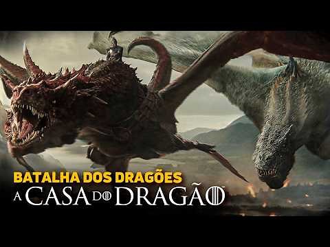 A Casa do Dragão EXPLICADO: Vhagar vs Meleys e os DRAGÕES de WESTEROS!