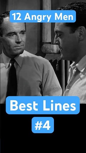 The Best Lines in 12 Angry Men (#4 of 12) #12angrymen #bestmovielines #movieclips