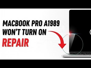 Repair For MacBook Pro A1989 That Won't Turn On
