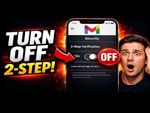 How to Turn Off Gmail 2-Step Verification on iPhone (Quick & Easy Guide)