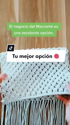 Todo se puede crear con 🧶🙌🏼 #macrame #manualidades #macramemaker #manualidadesfaciles #hechoamano #emprendimiento #macramecrafts #handmade