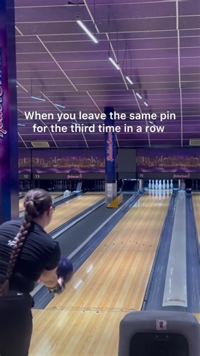 Bad Shot in Ten Pin Bowling: A Humorous Moment