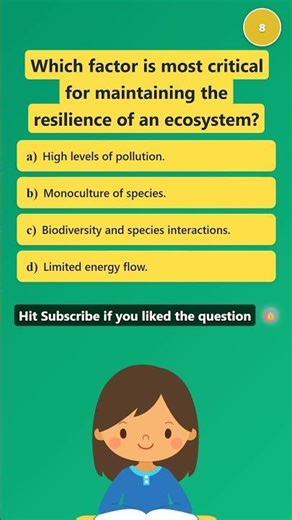Class 12 | What Makes Ecosystems Resilient? 🌍 #JEE #NEET #CBSE #Biology