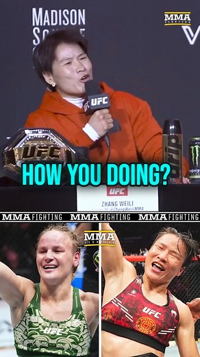 34K views · 835 reactions | Valentina Shevchenko and Zhang Weili are ready to make history at #UFC322 in Madison Square Garden  | MMA Fighting | Facebook