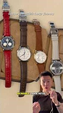 Lawyer's Incredible Lange Journey + Watch Collection (15 Pieces in 3 years)