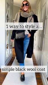 63K views · 2.1K reactions | Comment SHOP below to receive a DM with the link to this post on my LTK ⬇ https://liketk.it/5oUhG #ltkuk #ltkautumn One beautiful black wool coat, here’s just one of a zillion ways it could be worn this Autumn… watch this space for more style ideas…simple classic wardrobe staples styled up to create easy looks for every day. Ad @hobbslondon | Hayley Karseras | Facebook