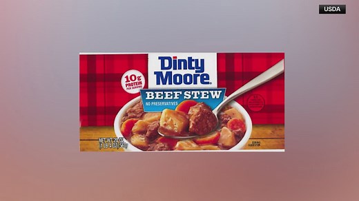 Canned beef stew being recalled, more than 256,000 pounds taken off shelves