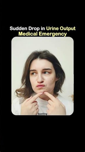 Sudden Drop in Urine Output = Medical Emergency 🚨 Don’t Ignore!Low Urine Output